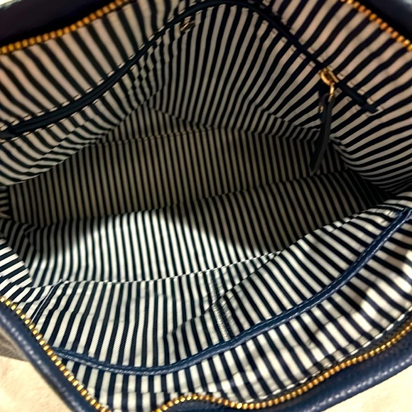 Kate Spade Navy Orchard Street Natalya Leather Shoulder Bag NWT NEVER USED! - Picture 4 of 8
